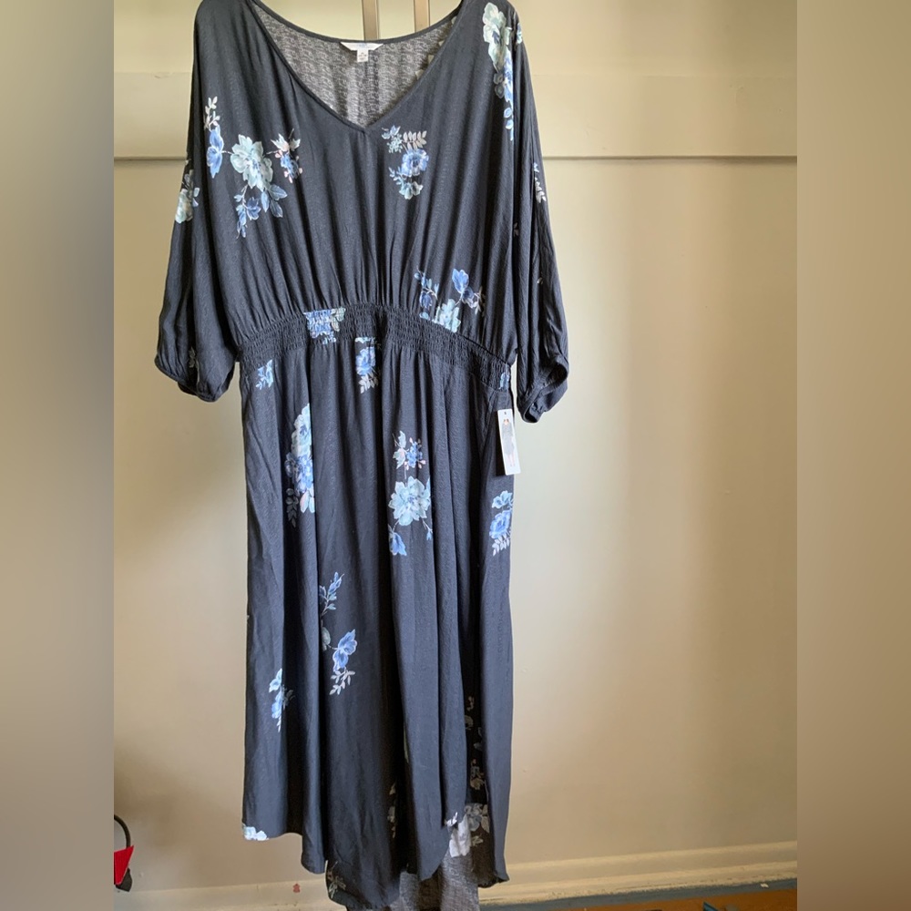 Time and True Floral dress